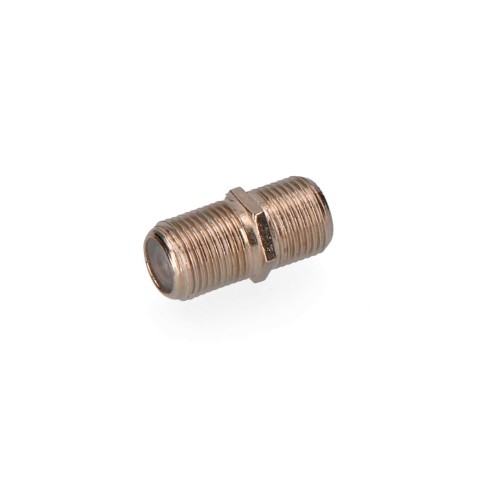 CONECTOR EMPALMADOR "F" MACHO-MACHO...