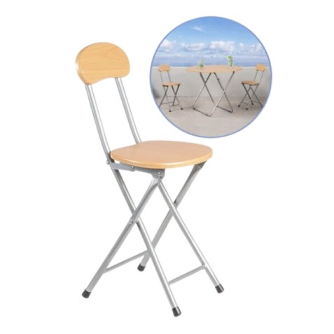 SILLA PLEGABLE JAVIER 30X24X74CM