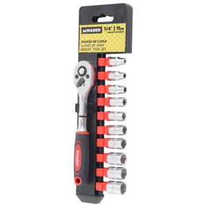 JUEGO CHICHARRA 1/4" CRV 11 PCS MADER