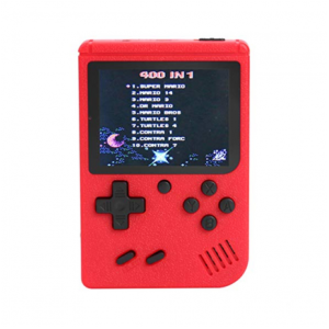 CONSOLA SUPER GAME BOX ROJO 400 JUEGOS
