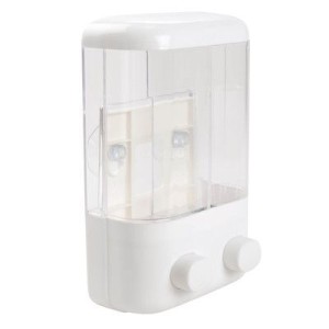 DISPENSADOR JABON-CHAMPU BAÑO 2X500ML...