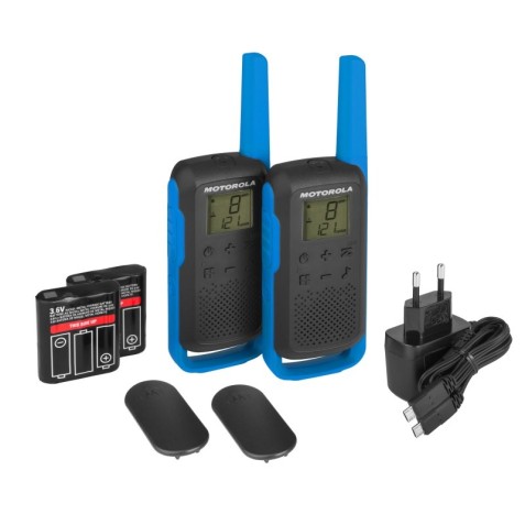 PACK 2 WALKIE-TALKIE MOTOROLA T62 8KM...