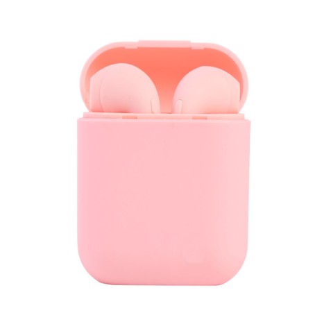 MINI AURICULARES BLUETOOTH TWS I12 ROSA