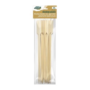 SET 20 PINCHO BAMBU AGARRADOR 240MM...