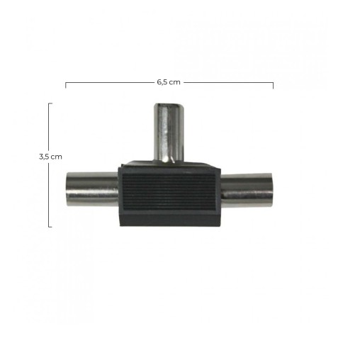 ADAPTADOR INDUCTIVO TV (2 MACHO/1...