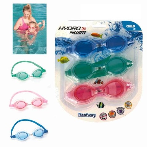 SET 3 GAFAS DE NATACIÓN 2 COLORES...