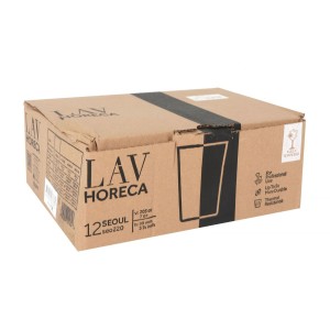 SET 12 VASOS VIDRIO TEMPERADO 20CL...