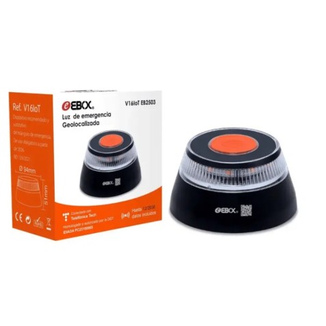 BALIZA V16 GEOLOCALIZADA DGT 3.0 EBOX