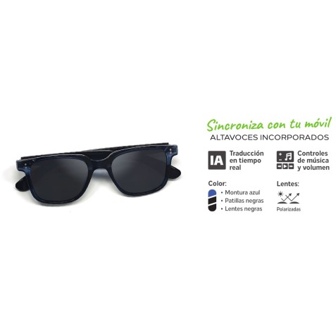 GAFAS BLUETOOTH CON AUDIO-X Y APP...