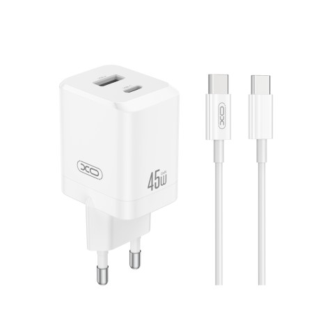 CARGADOR USB+USB-C 45W CON CABLE...