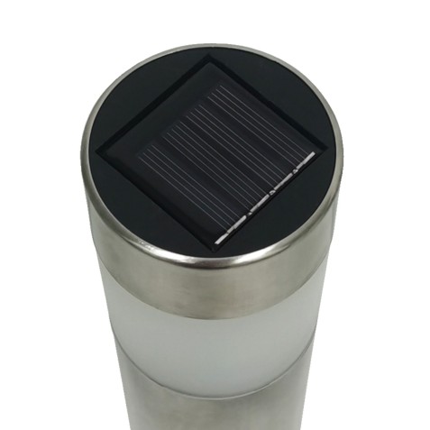 PACK 4 BALIZAS SOLARES TUBULARES INOX...