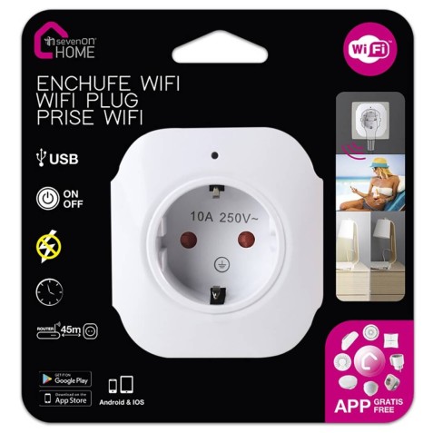 ENCHUFE INTELIGENTE TOMA SCHUKO + USB...
