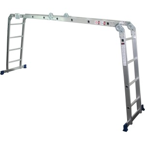 ESCALERA ALUMINIO ARTICULADA 4X4 MADER