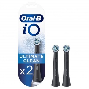 PACK 2 RECAMBIOS ORAL B IO ULTIMATE CLEAN NEGRO BRAUN