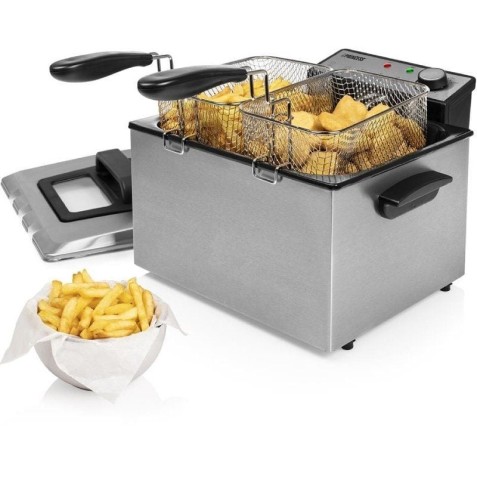 FREIDORA ACERO INOX 5 LITROS 3270W...