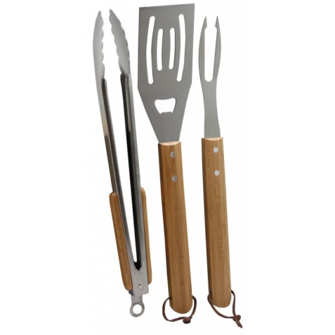 KIT UTENSILIOS BARBACOA 3 PIEZAS...