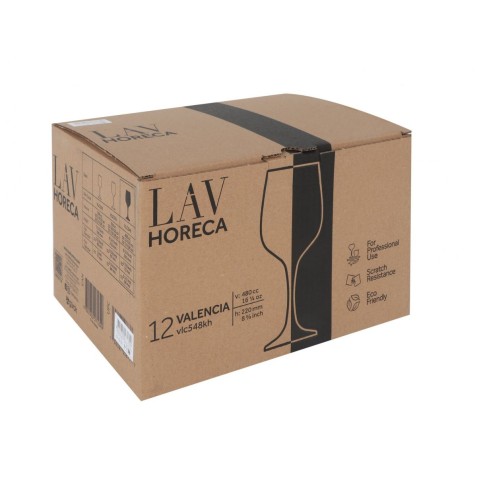 SET 12 COPAS VINO 480ML VALENCIA LAV...