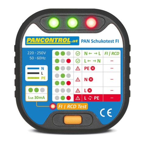 PROBADOR TOMAS SCHUKO F1 PANCONTROL