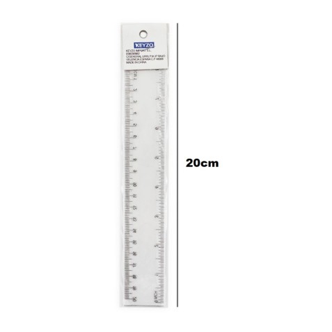 REGLA DE 20CM KEYZO