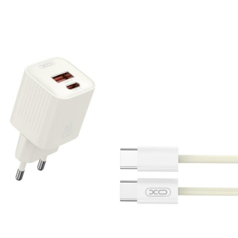 CARGADOR USB 20W 1X USB-A Y 1X USB-C...