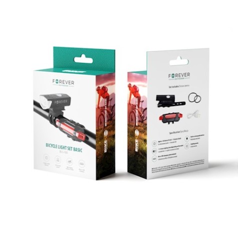 KIT LUCES PARA BICICLETA BLG-100 FOREVER