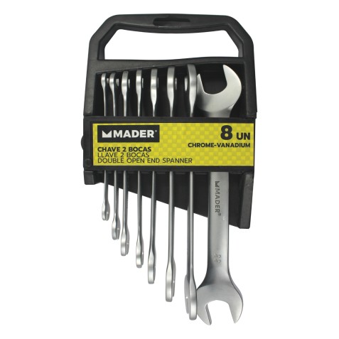 JUEGO LLAVES FIJAS CROMO VANADIO 8PCS...