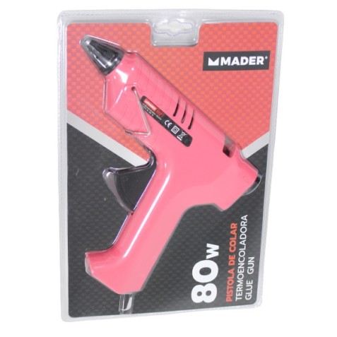 PISTOLA DE SILICONA ELECTRICA 80W MADER