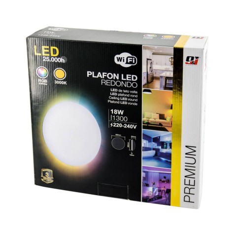 PLAFON REDONDO 30CM WIFI 18W...