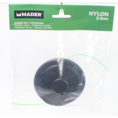 CABEZAL DESBROZADORA NYLON 2,4mm MADER