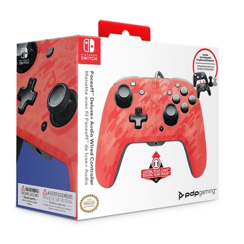 MANDO GAMEPAD FACEOFF DELUXE CAMO RED...