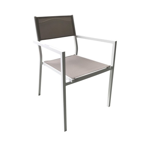 CONJUNTO ALUMINIO MESA EXTERIOR + 6...