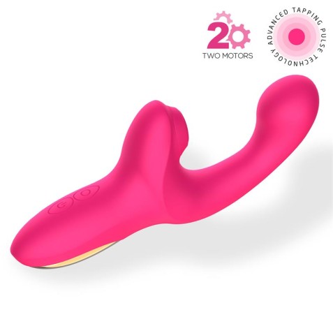 VIBRADOR CON ESTIMULADOR PUNTO G Y...