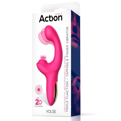 VIBRADOR CON ESTIMULADOR PUNTO G Y...