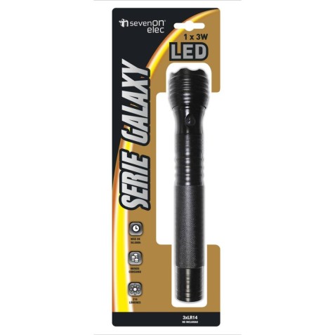 LINTERNIA LED COB ALUMINIO GALAXY 3W...