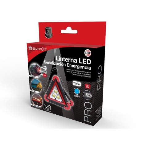 LINTERNA LED SEÑALIZACION EMERGENCIA...