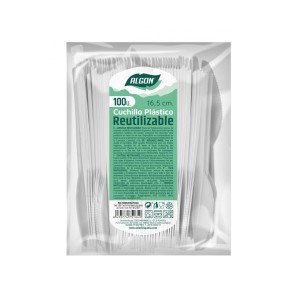 PACK 100 CUCHILLOS PLASTICOS...