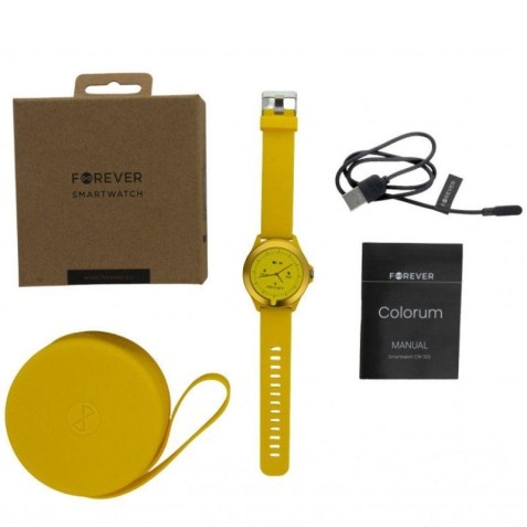 SMARTWATCH FOREVER COLORUM CW-300 YELLOW