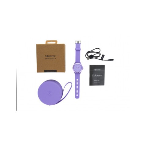 SMARTWATCH FOREVER COLORUM CW-300 PURPLE