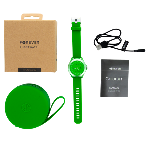 SMARTWATCH FOREVER COLORUM CW-300 GREEN