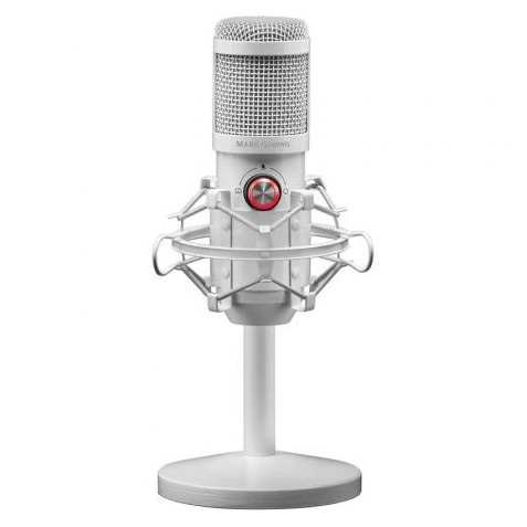 MICROFONO GAMING USB MMICX BLANCO...