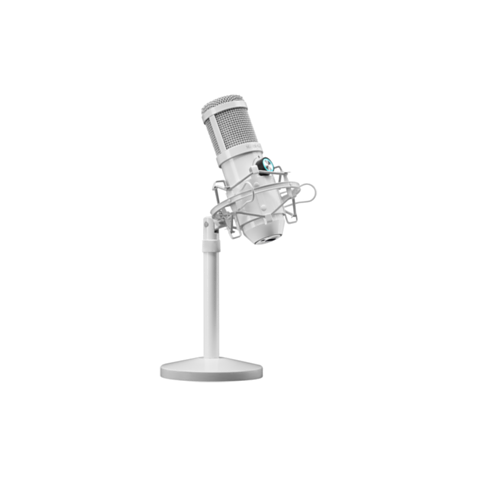 MICROFONO GAMING USB MMICX BLANCO...
