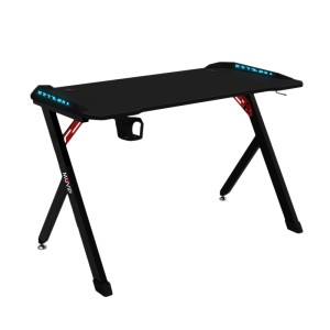 MESA GAMING PRO1200 FIBRA CARBONO LUZ...