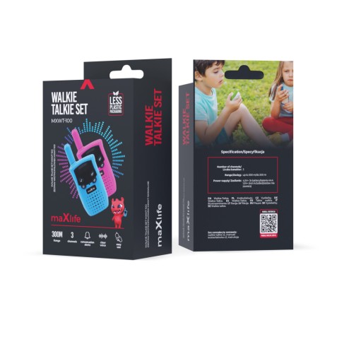 PACK 2 WALKIE TALKIE MXWT-100 AZUL...
