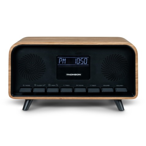 ALTAVOZ RETRO CON DESPERTADOR 30W...