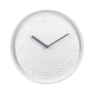 RELOJ DE PARED ALBA BLANCO 25