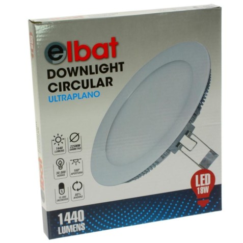 DOWNLIGHT EMPOTRAR ULTRAPLANO LED LUZ...