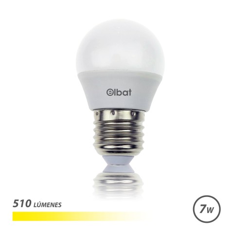 BOMBILLA LED G45 | 7W | 510LM | E27 |...