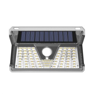 APLIQUE LED SOLAR 260LM NEGRO ELBAT