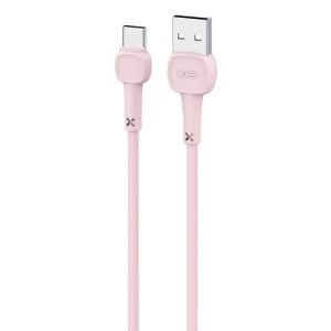 CABLE NB132 CARGA RAPIDA USB - TIPO C | 2A | 1 METRO | ROSA XO
