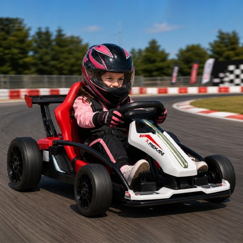 KART A BATERIA RIDE ON DRIFT BLANCO